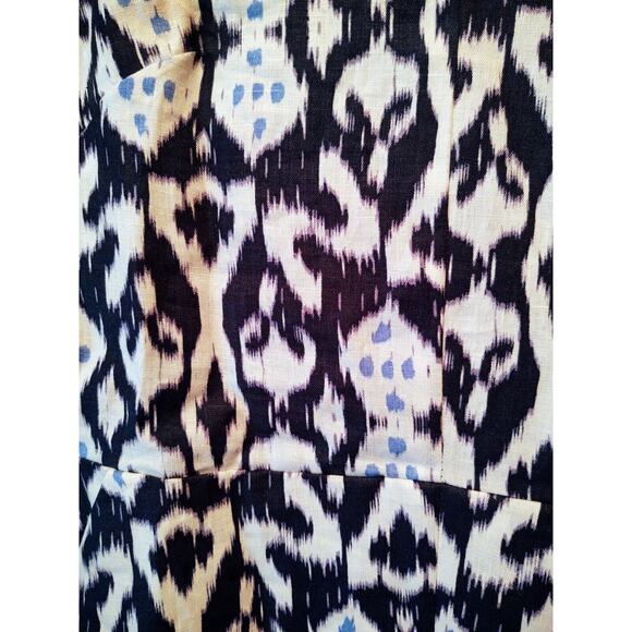 Gap Size 4 Blue and White Linen Dress - Picture 2 of 4